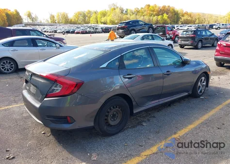 2019 Honda Civic Lx из США, поврежденный, VIN 2HGFC2F69KH545008